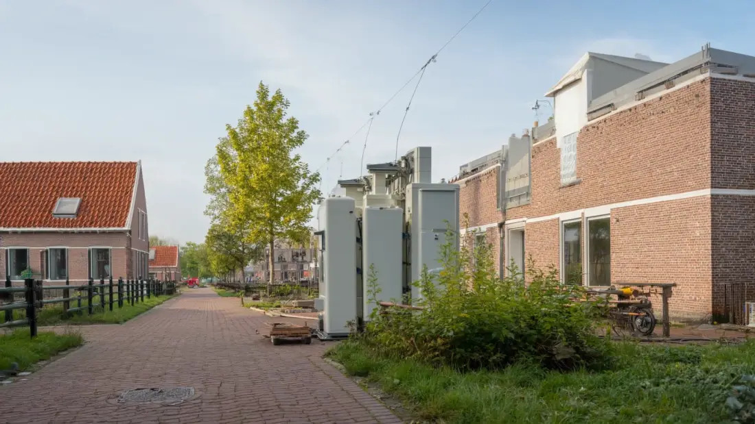 Nieuwe woonwijk aansluiten stroomnet netcongestie